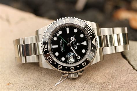 rolex gmt master 2 black ceramic|rolex black and red bezel.